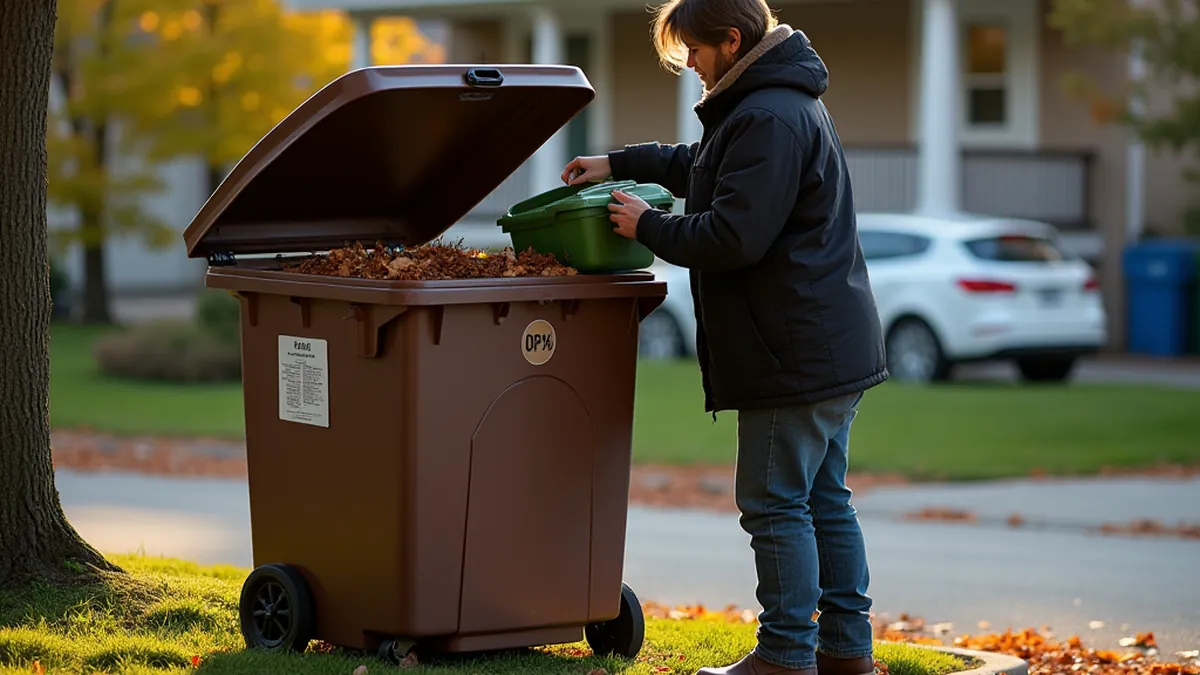 Comment recycler ses déchets organiques : le bac brun au Québec et les biodéchets en France